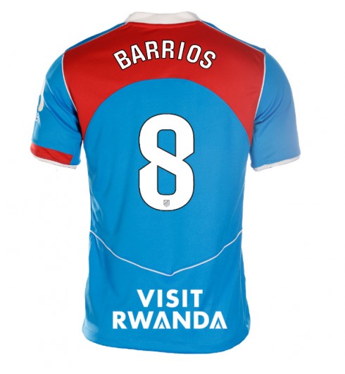 Atletico Madrid Pablo Barrios #8 Alternativní Dres pro Dámské 2025-26 Krátký Rukáv Atletico Madrid Pablo Barrios #8 Alternativní Dres pro Dámské 2025-26 Krátký Rukáv